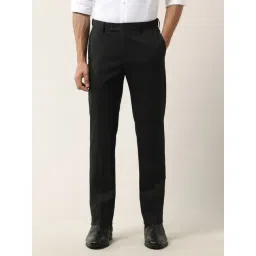 Arrow Grey Slim Fit Trousers-picture-10