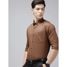 Arrow Manhattan Slim Fit Pure Cotton Formal Shirt-picture-35