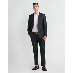 arrow Men 2 Piece Solid Suit-picture-47