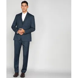 arrow Men 3 PC Suit Self Design Suit-picture-23