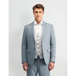 arrow Men 3-piece Solid Suit-picture-16