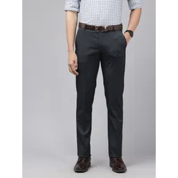 Arrow Men Checked Tailored Tapered Fit Formal Trouser-picture-43