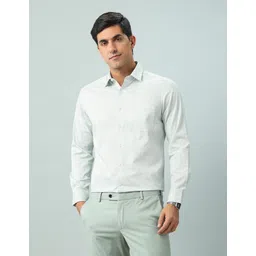 Arrow Men Classic Fit Spread Collar Floral Printed Cotton Formal Shirt-picture-15