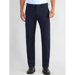 Arrow Men Classic Mid-Rise Formal Trousers-picture-18