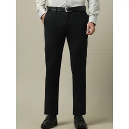 Arrow Men Classic Regular Fit Mid-Rise Formal Trousers-picture-17