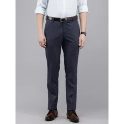 Arrow Men Houndstooth Checked Tailored Fit Formal Trousers-picture-41