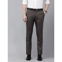 Arrow Men Hudson Tailored Fit Striped Formal Trousers-picture-36