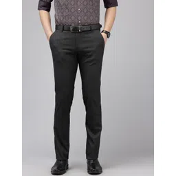 Arrow Men Hudson Tailored Tapered Fit Formal Trousers-picture-22