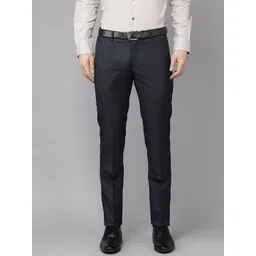 Arrow Men Mid-Rise Tailored Fit Formal Trousers-picture-19