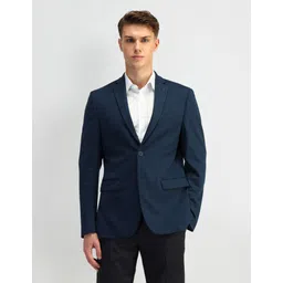 arrow Men Printed Single Breasted Formal Blazer-picture-10