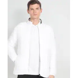 arrow Men Quilted Regular Fit Zip-Front Packable Puffer Jacket-picture-14