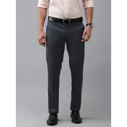 Arrow Men Regular Fit Tailored Trousers-picture-31