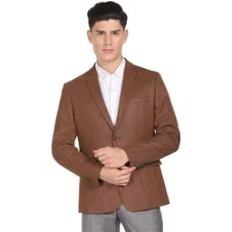 arrow Men Self Design Single Breasted Casual Blazer-picture-24