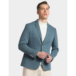 arrow Men Self Design Single Breasted Formal Blazer-picture-40