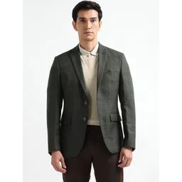 Arrow Men Single-Breasted Notched Lapel Tailored Fit Casual Blazers-picture-40