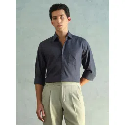 Arrow Men Slim Fit Checked Smart Formal Shirt-picture-11