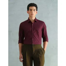 Arrow Men Slim Fit Checked Smart Formal Shirt-picture-34