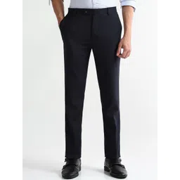 Arrow Men Slim Fit Mid-Rise Formal Trousers-picture-30