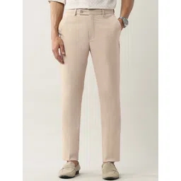 Arrow Men Slim Fit Mid-Rise Trousers-picture-19