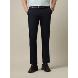 Arrow Men Slim Fit Mid-Rise Trousers-picture-15