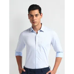 Arrow Men Slim Fit Opaque Formal Shirt-picture-32