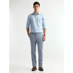 Arrow Men Slim Fit Vertical Striped Pure Cotton Manhattan Originals Formal Shirt image 5