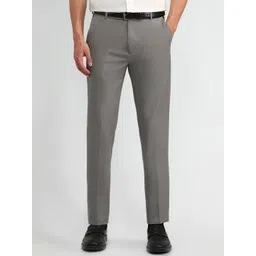 Arrow Men Smartflex Slim Fit Formal Trousers-picture-40