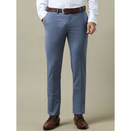 Arrow Men Solid Mid-Rise Classic Formal Trousers-picture-23