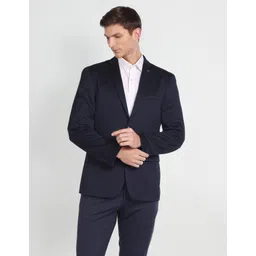 arrow Men Solid Single Breasted Formal Blazer-picture-17