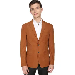 arrow Men Solid Single Breasted Formal Blazer-picture-29