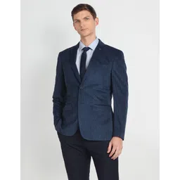 arrow Men Solid Single Breasted Formal Blazer-picture-30