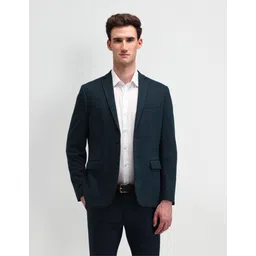 arrow Men Solid Single Breasted Formal Blazer-picture-19