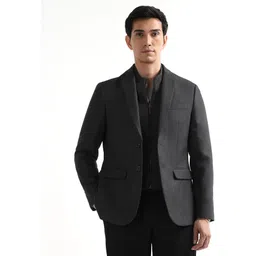 arrow Men Solid Single Breasted Formal Blazer-picture-41