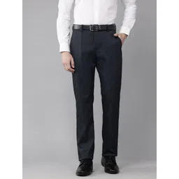 Arrow Men Striped Slim Fit Trousers-picture-20