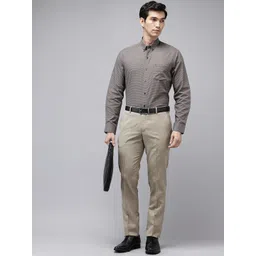 Arrow Men Tailored Fit Formal Trousers image 2