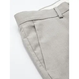 Arrow Men Tailored Tapered Fit Formal Trousers image 5