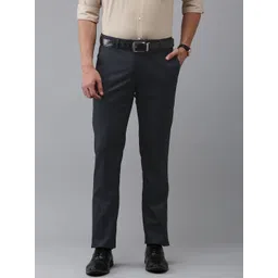 Arrow Men Textured Tailored Trousers-image-36