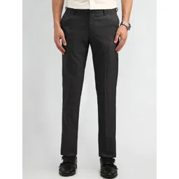 Arrow Men Textured Urban Slim Slim Fit Trousers-picture-18