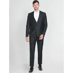 Arrow Men Two-Piece Self-Design Single-Breasted Suit-picture-31