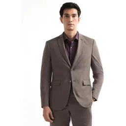 arrow Men Two Piece Solid Suit-picture-20