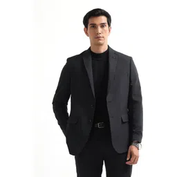 arrow Men Two Piece Solid Suit-picture-18