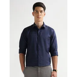 Arrow Men Windowpane Checks Checked Casual Shirt-picture-31