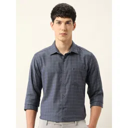 Arrow Men Windowpane Checks Checked Casual Shirt-picture-24