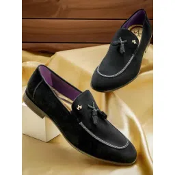 Arrow Men's Black Casual Mocassins-picture-47