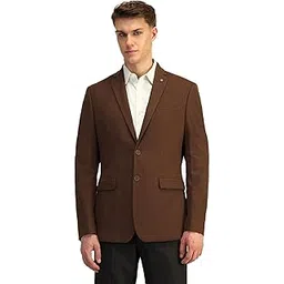 arrow Men's Classic Slim Formal Blazer (ARAIBZ5044_Brown-picture-15