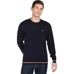 arrow Mens Cotton Round Neck Casual Sweaters-picture-21