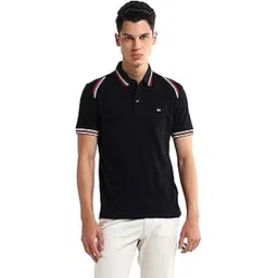 arrow Men's Cotton Solid Regular Fit Polo Shirt-picture-40