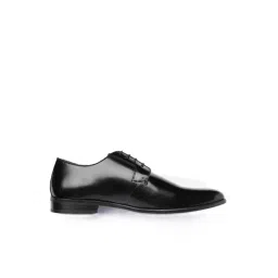 Arrow Men's NEVIS 2.0 Jet Black Derby Shoes-picture-13