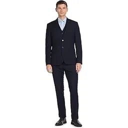arrow Men's Polyester Single Breasted Business Suit Pants Set-picture-32