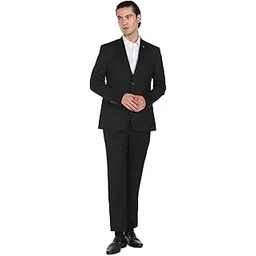 arrow Men's Polyester Single Breasted Business Suit Pants Set-picture-25